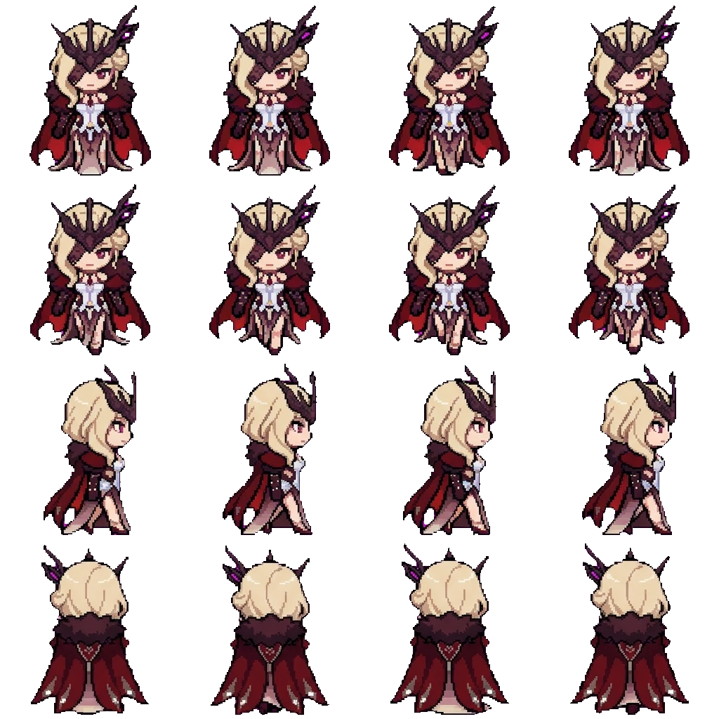 Rosalyne movement sprite
