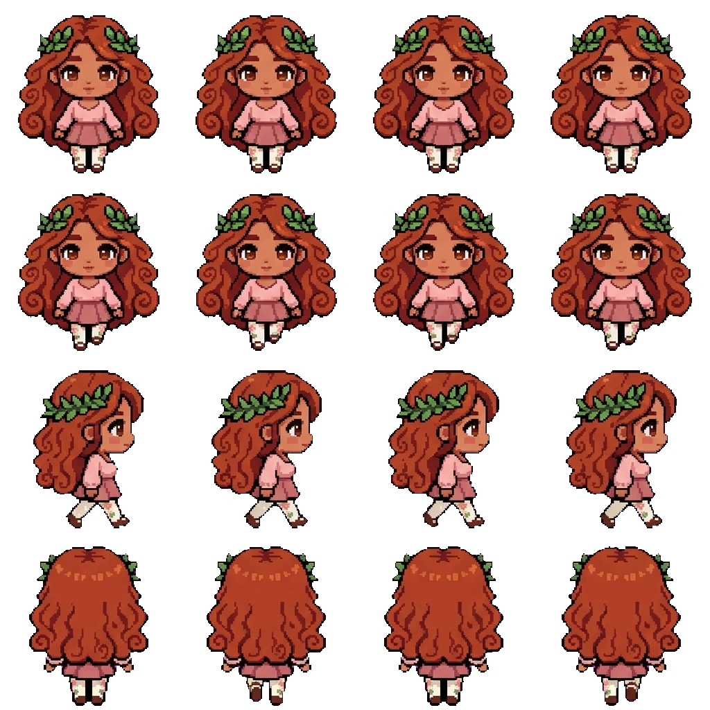 Rosalie movement sprite