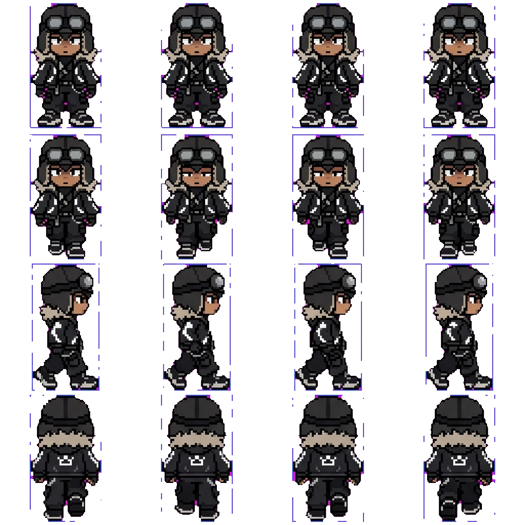 Yunov movement sprite
