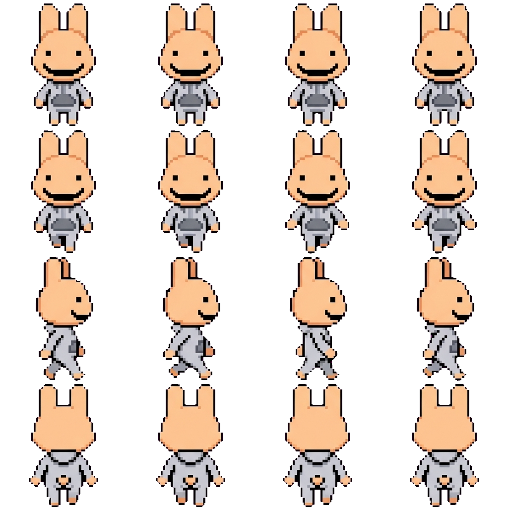 Intern movement sprite