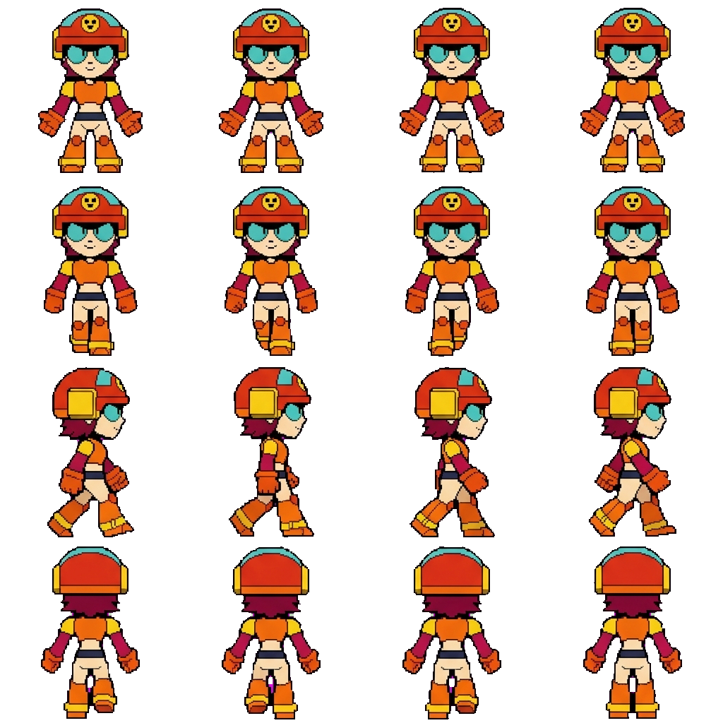 Larry movement sprite