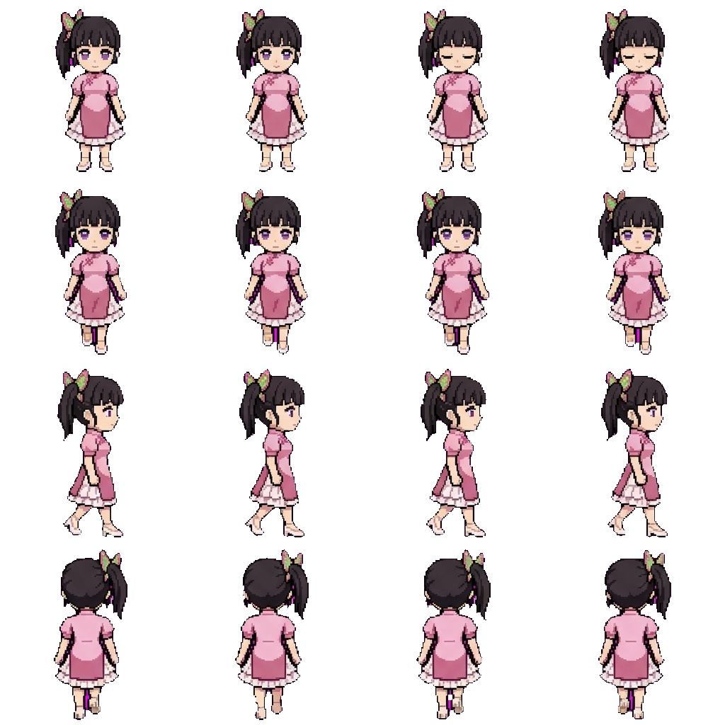Kanao movement sprite
