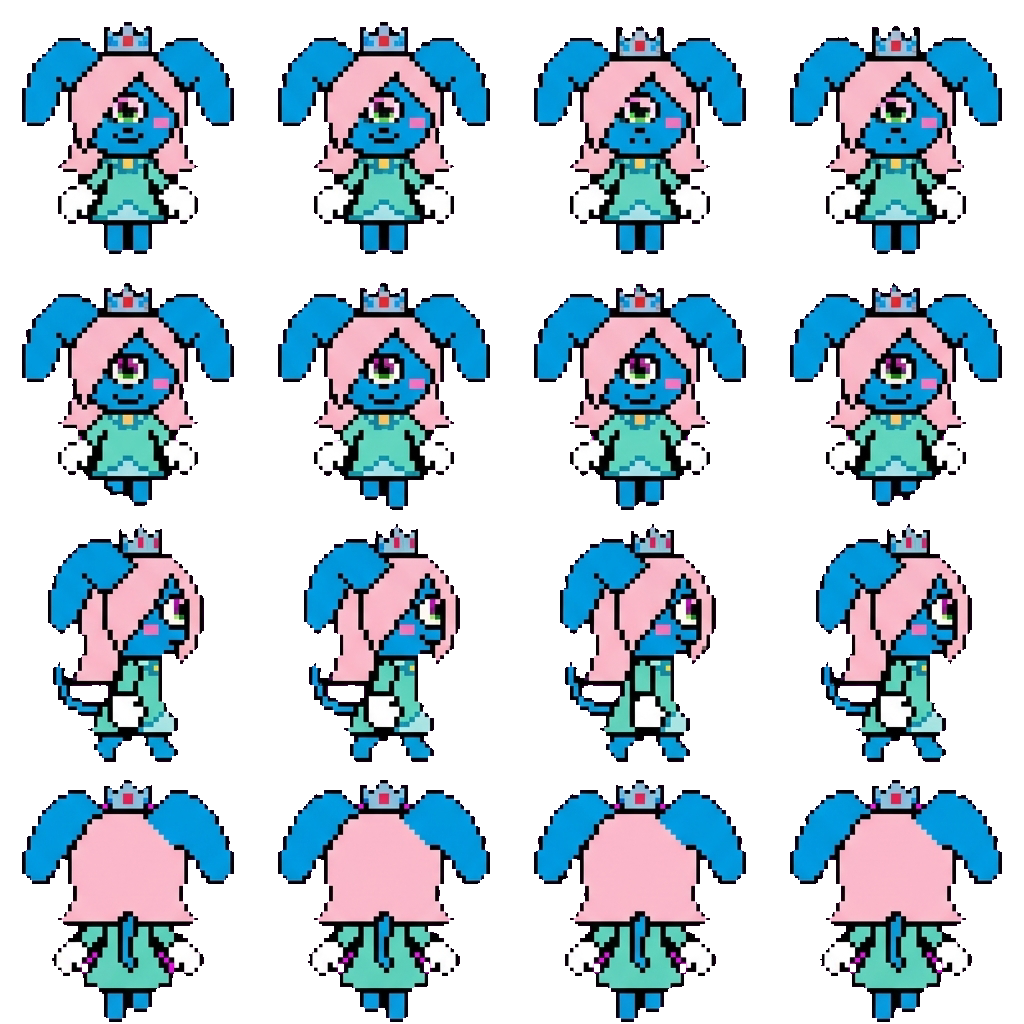 Rosalina Riggy movement sprite
