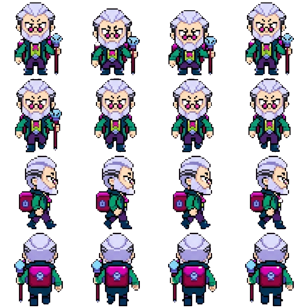 Byron movement sprite