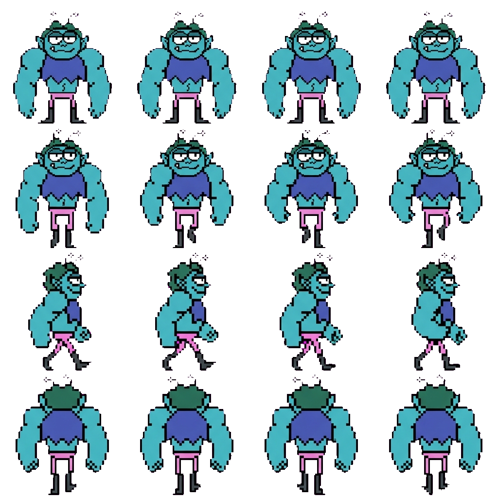 Rad movement sprite