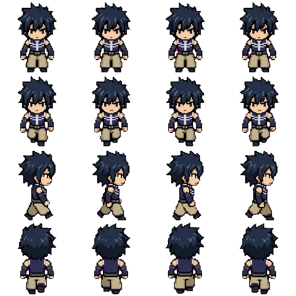 Gray movement sprite