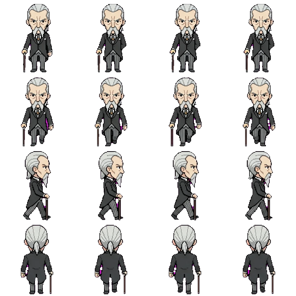 Prof. Henderson movement sprite