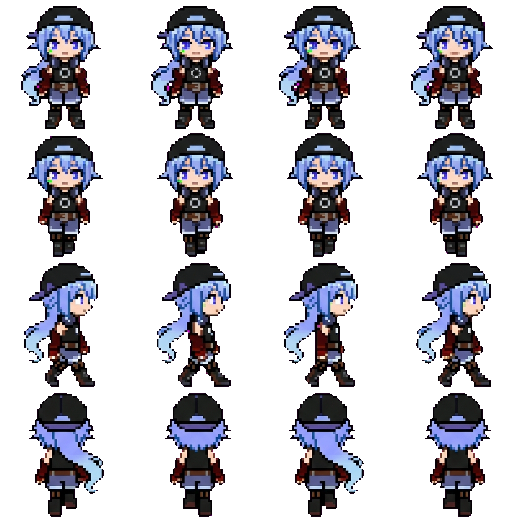 Sky movement sprite