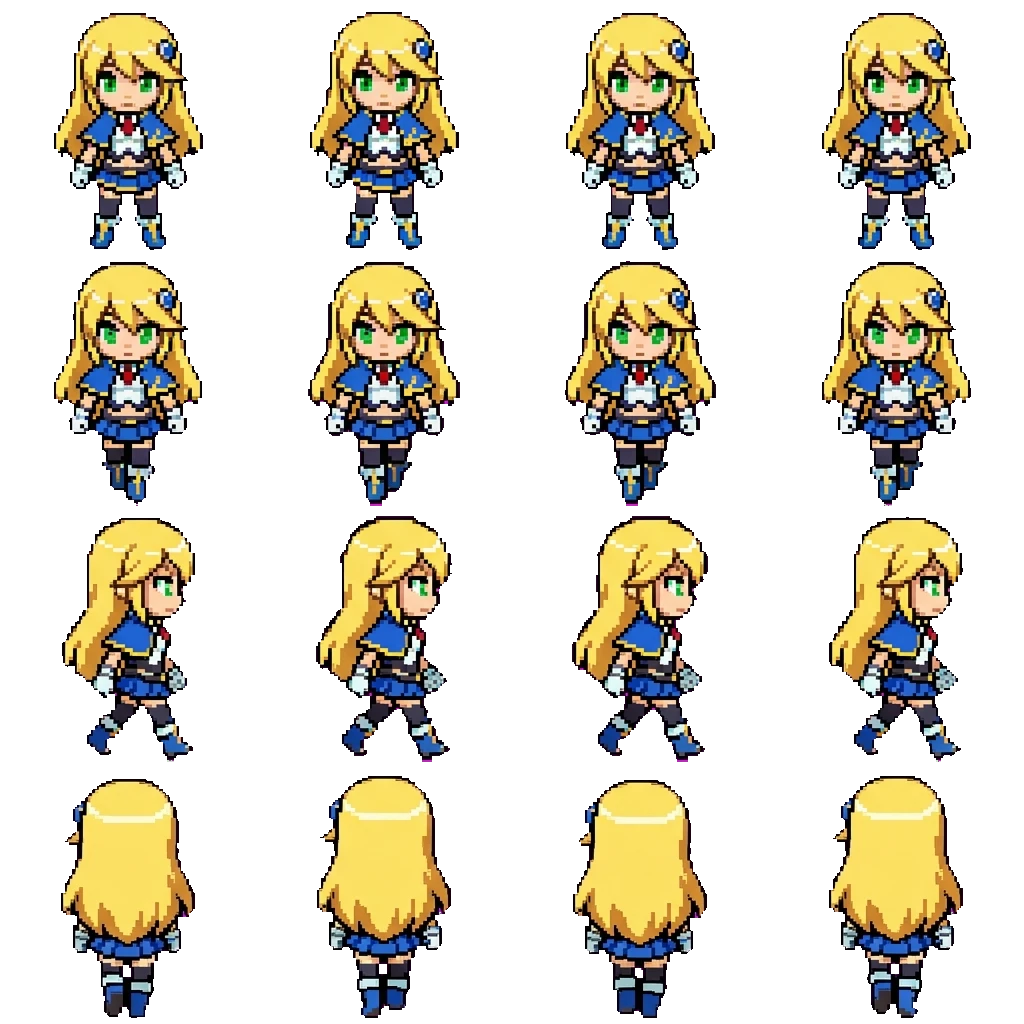 Noel Vermillion movement sprite