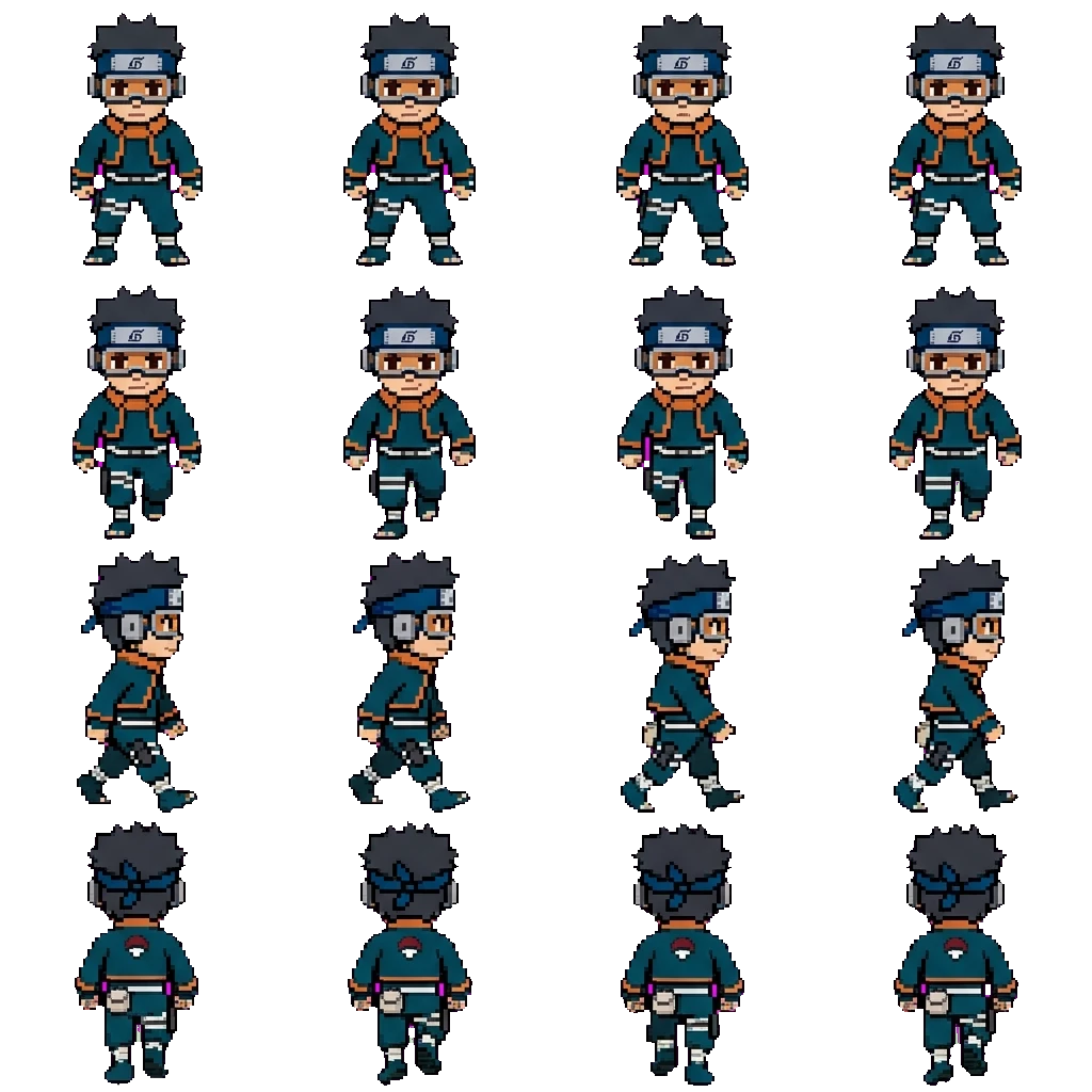 小堍 movement sprite