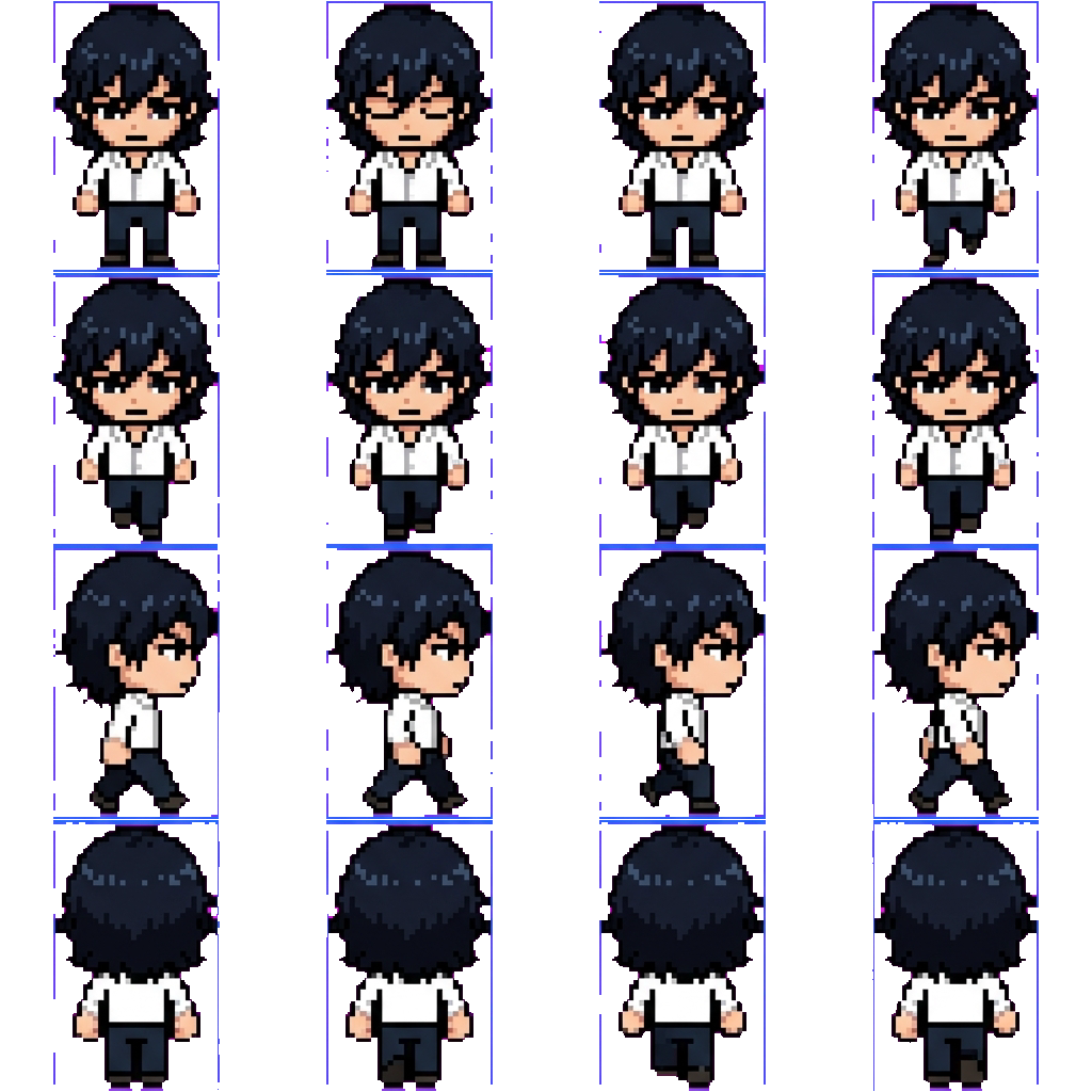 Kou movement sprite