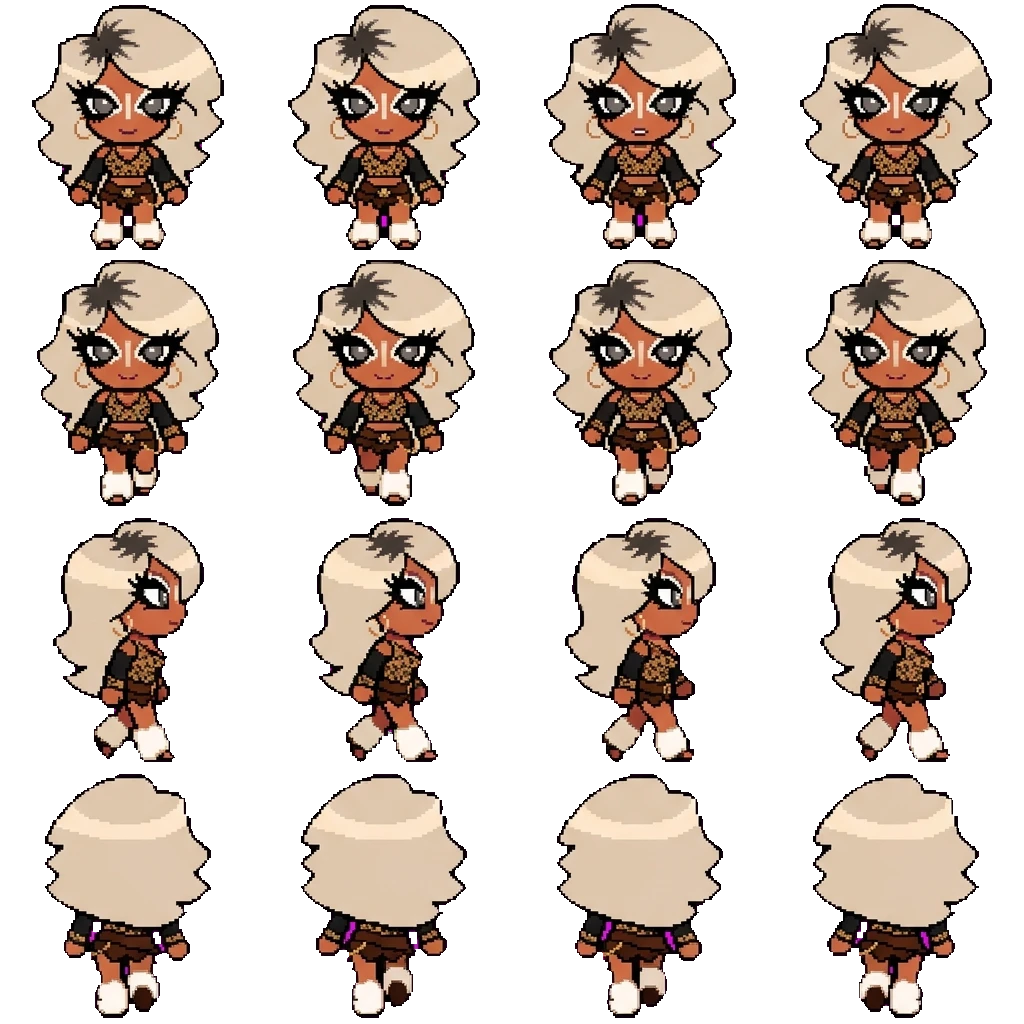 Kira Mao movement sprite