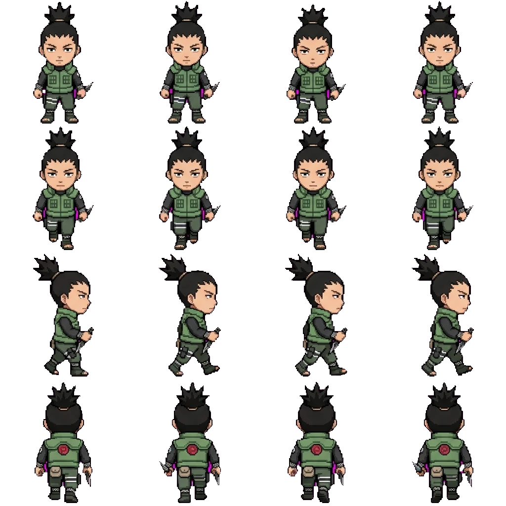 Shikamaru movement sprite