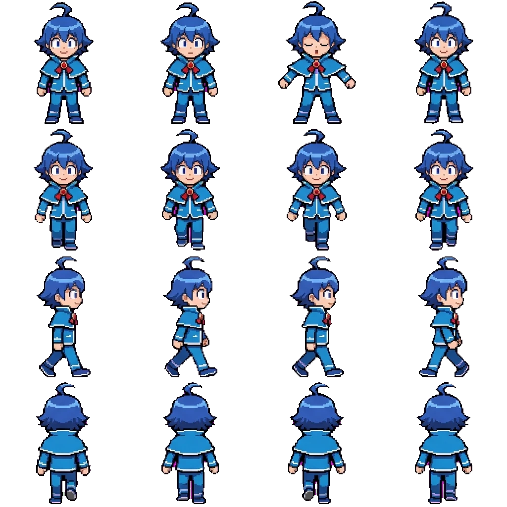 Iruma movement sprite