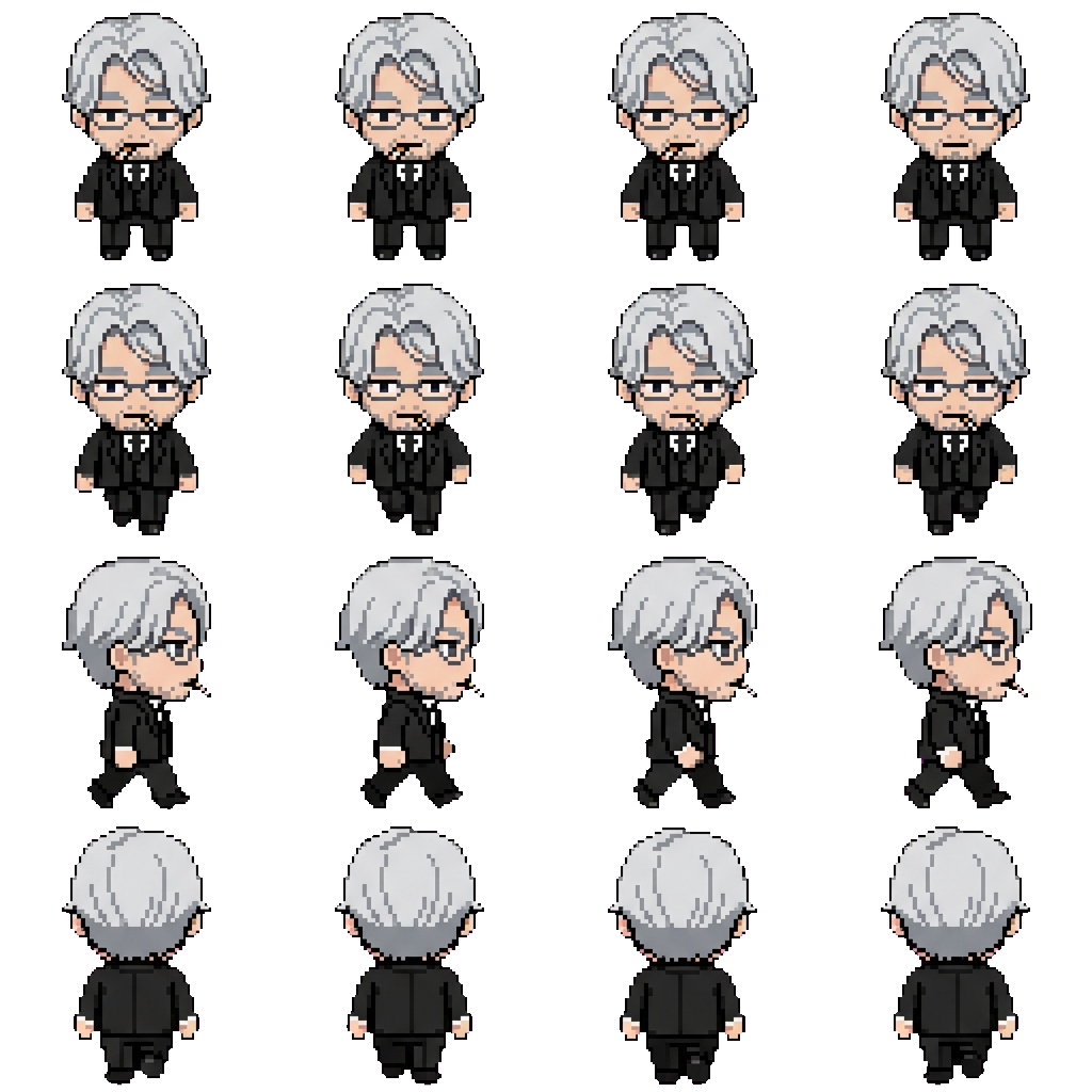 Masahito movement sprite