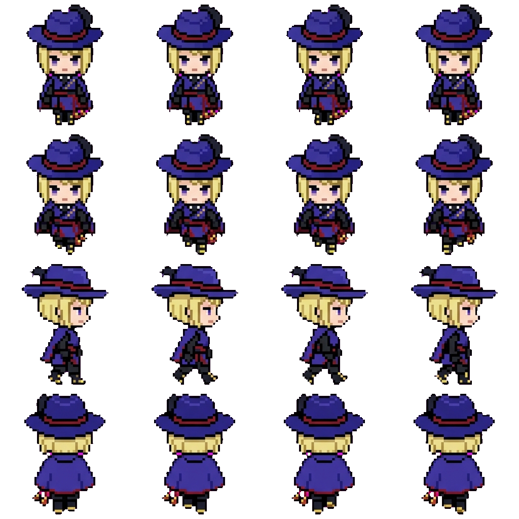 Rook hunt movement sprite