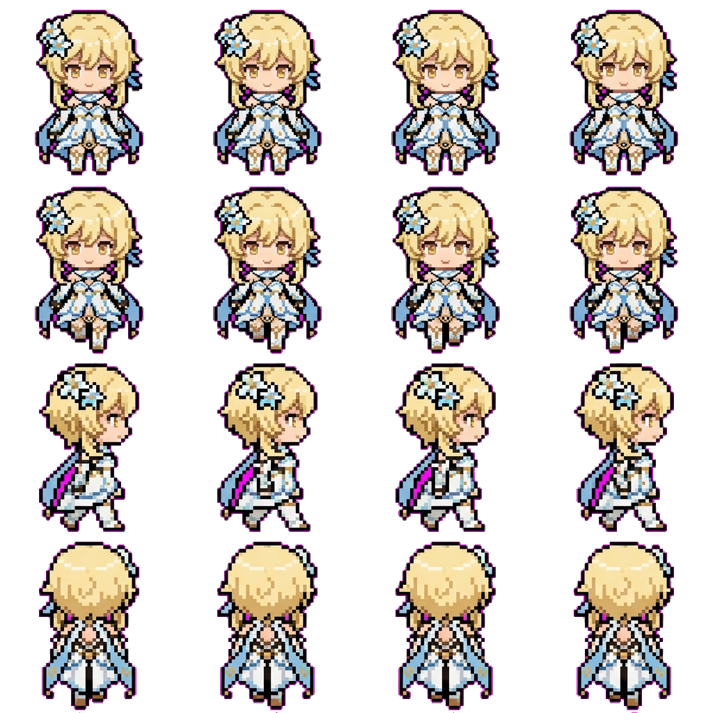 Lumine movement sprite