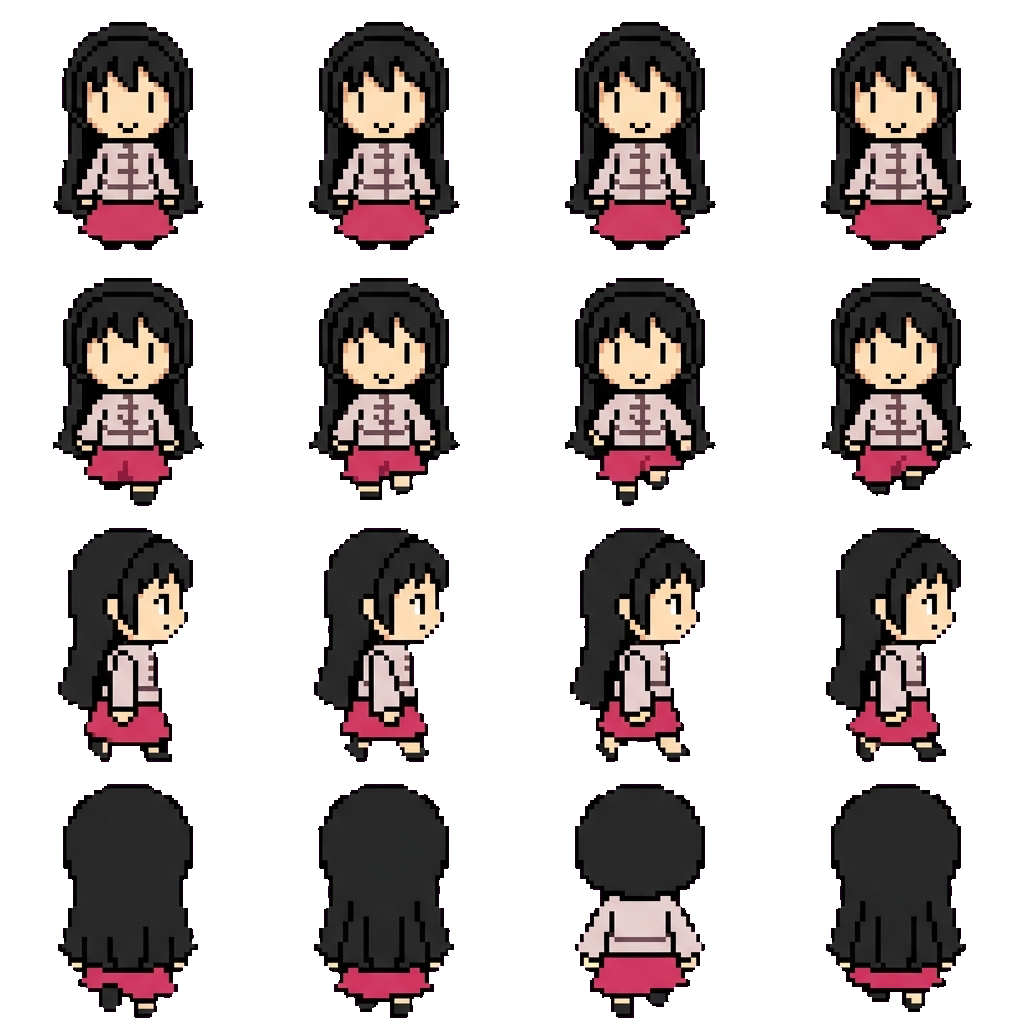 Kaguya movement sprite