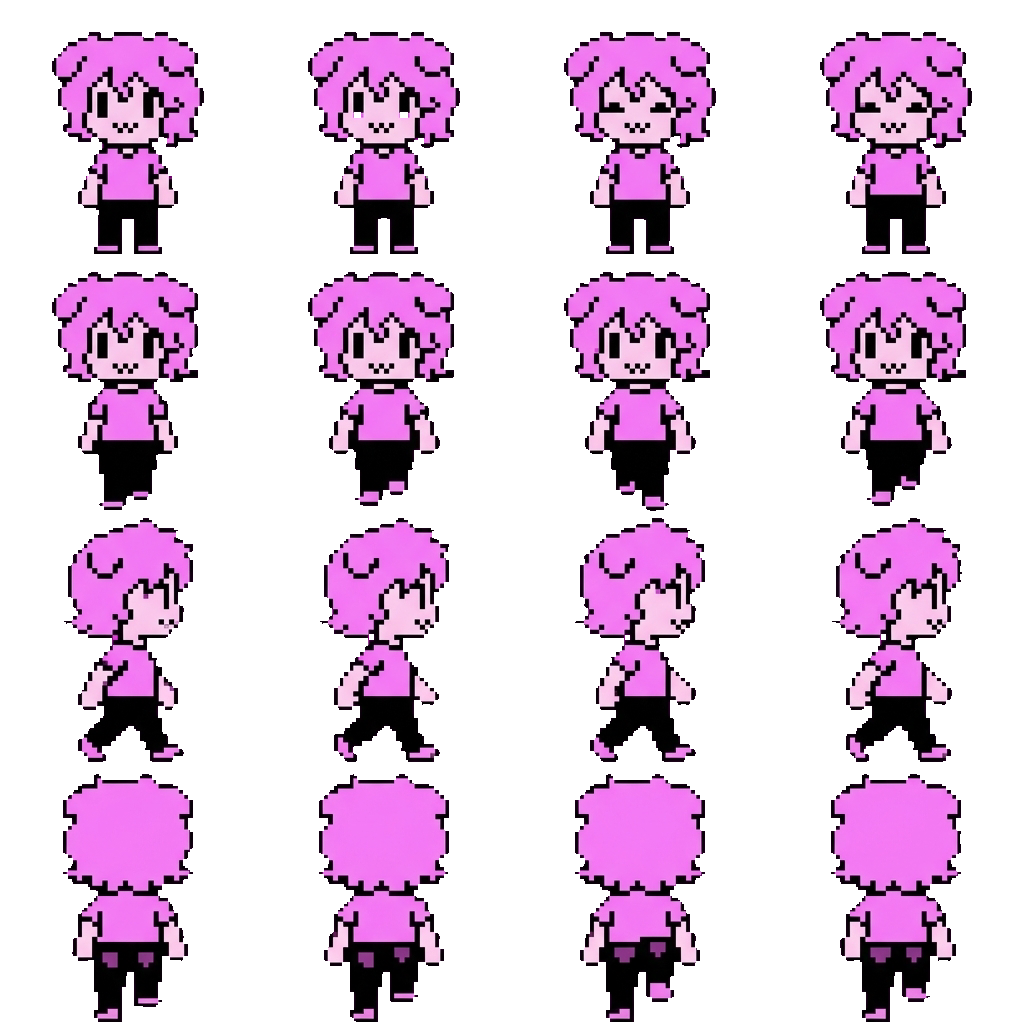 Sara movement sprite