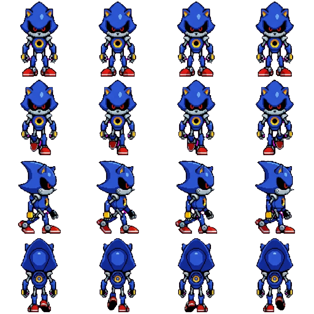 Metal Sonic movement sprite