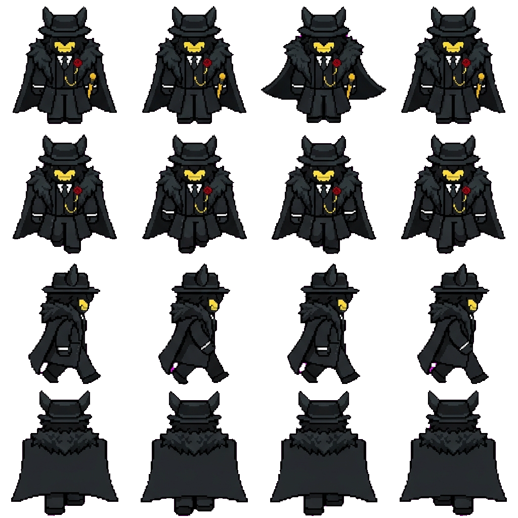 Mafioso movement sprite