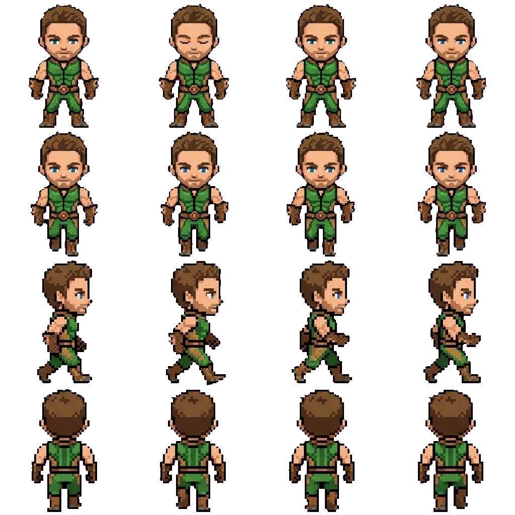 The Deep movement sprite