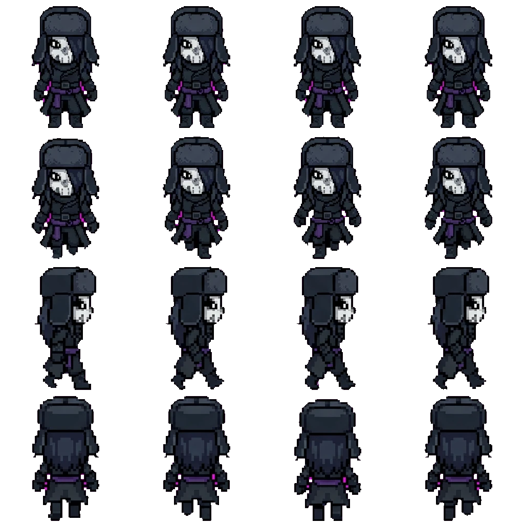 Nixi Aminur movement sprite
