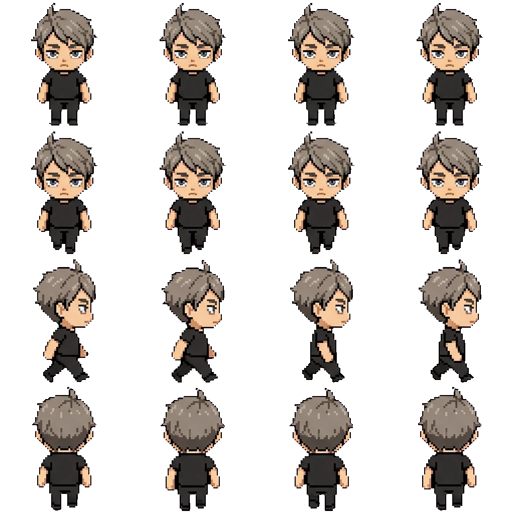 Osamu MIYA movement sprite