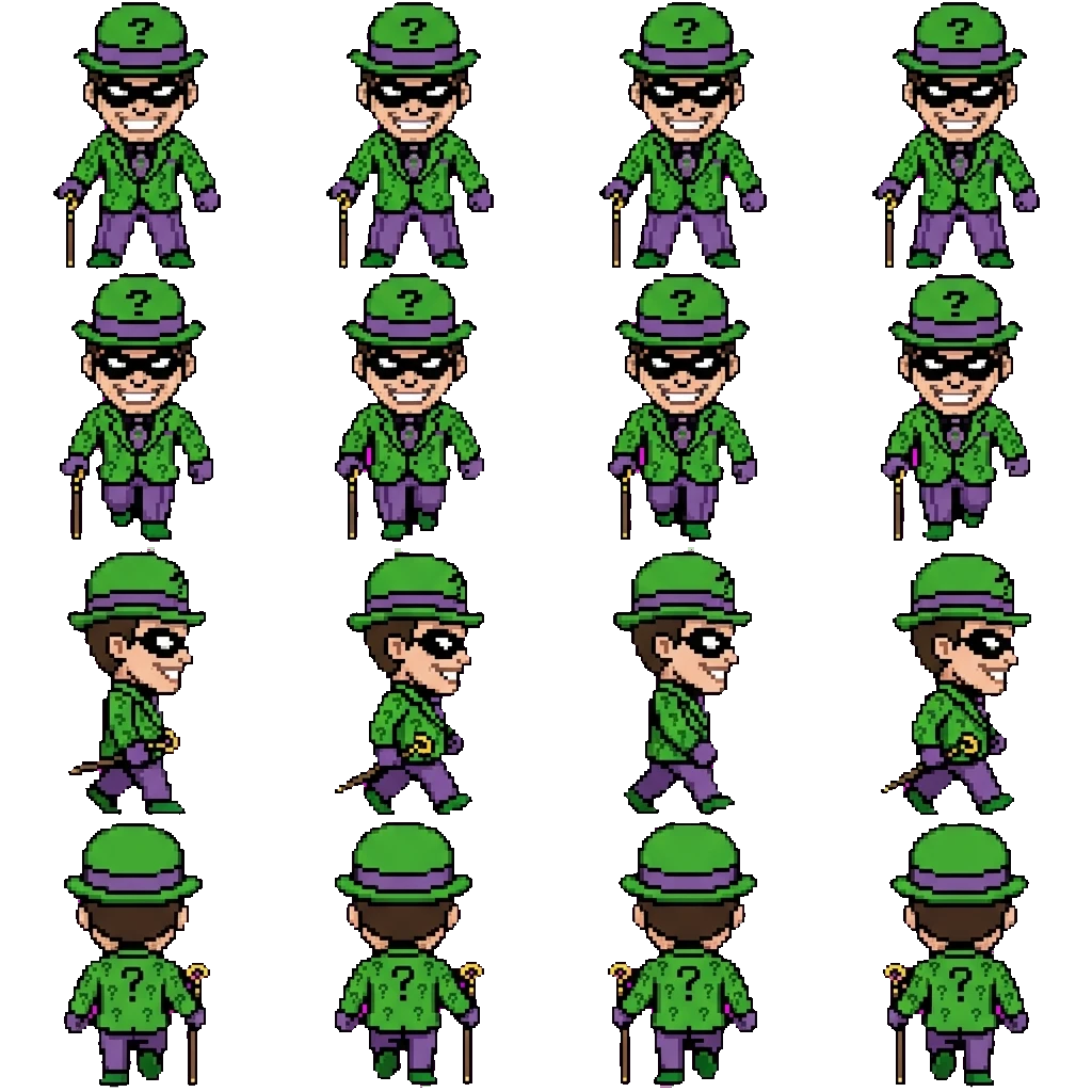 Edward Nygma movement sprite