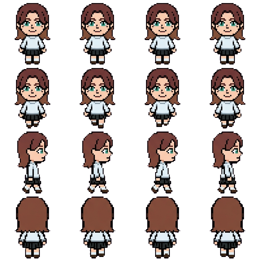 Kim movement sprite