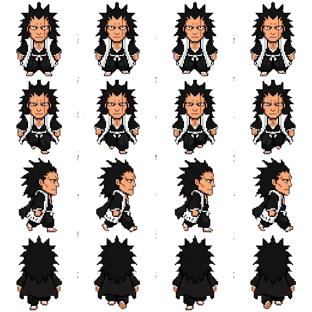 Kenpachi zaraki movement sprite