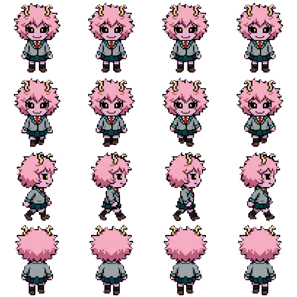 Mina movement sprite