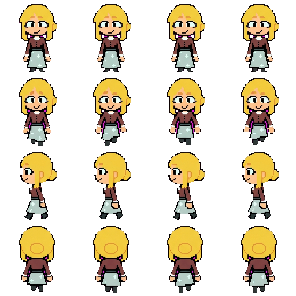 Lorrita movement sprite