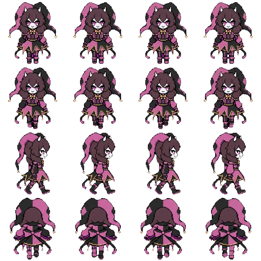 Columbina movement sprite