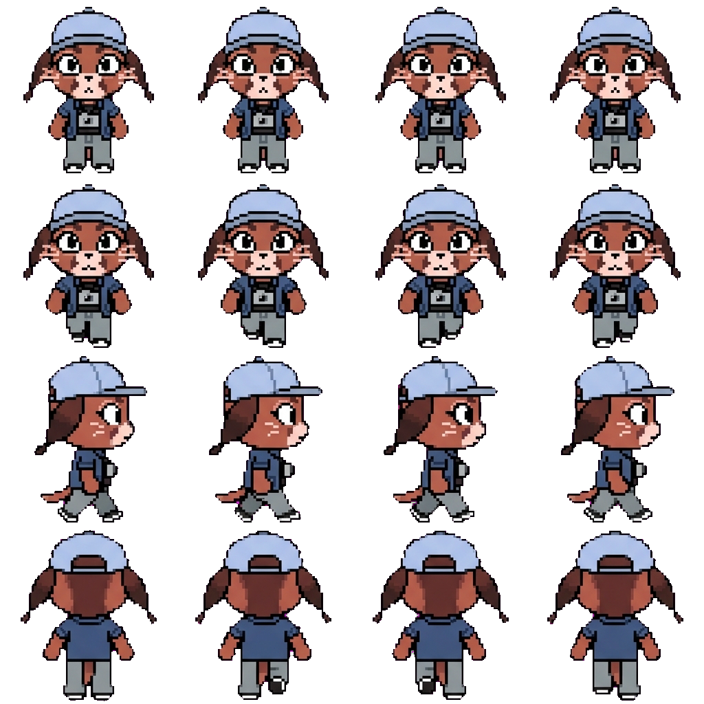 Lisbeth movement sprite