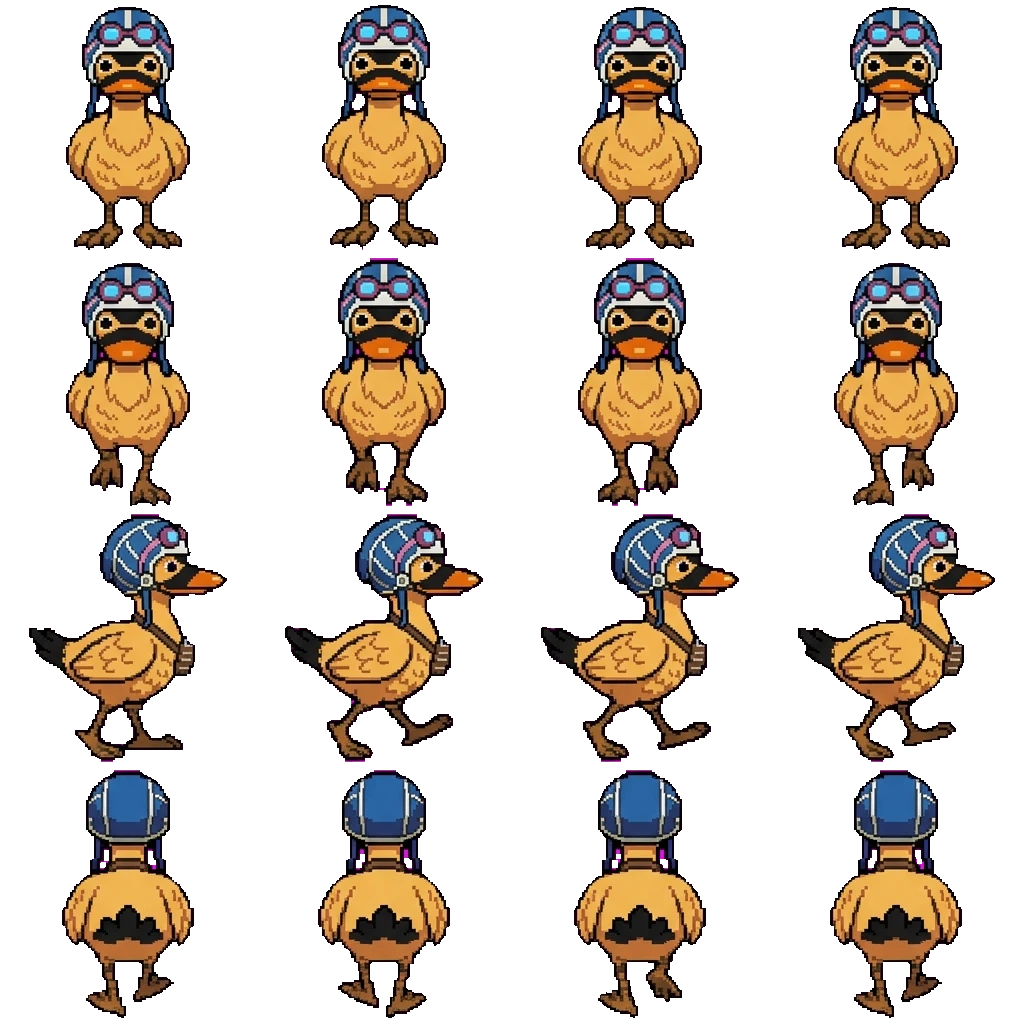 Karoo movement sprite