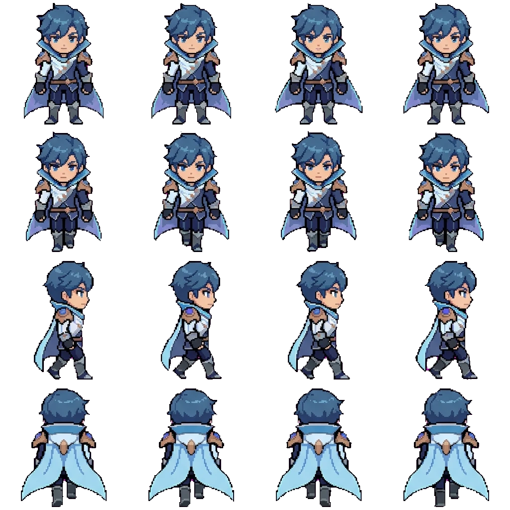 Xavier movement sprite