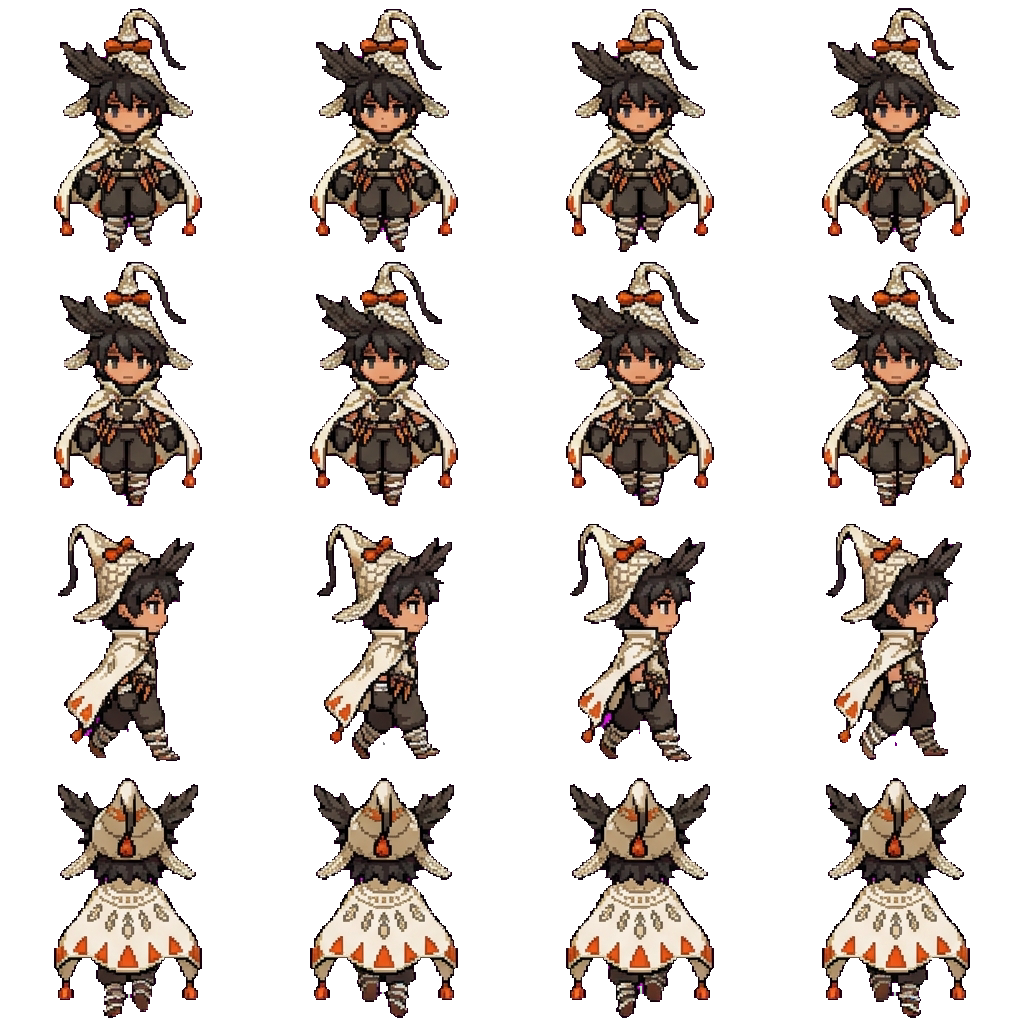 Custas movement sprite