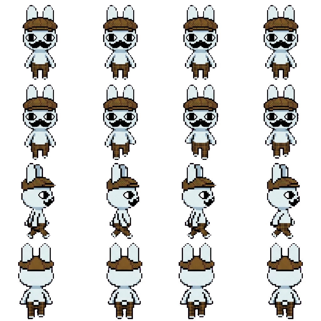 Barney movement sprite