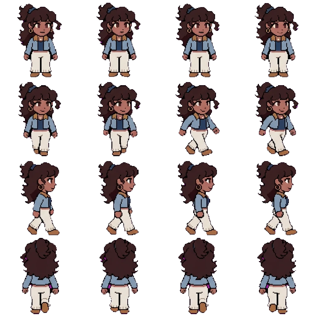Marisol movement sprite