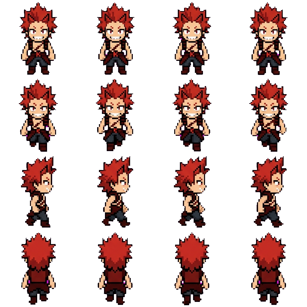 Ejiro kirishima movement sprite