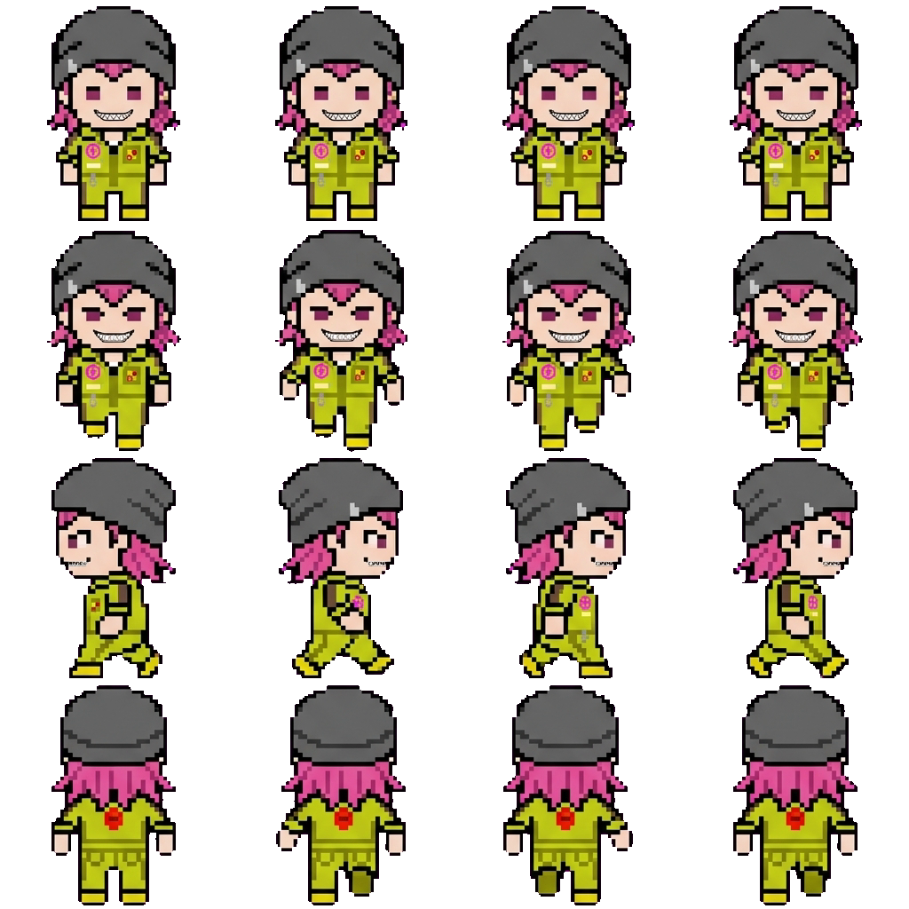 Kazuichi movement sprite