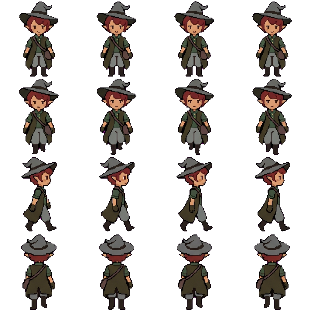 Toga movement sprite