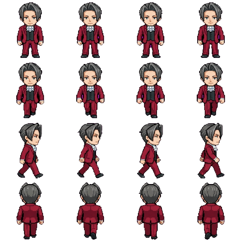 Miles movement sprite