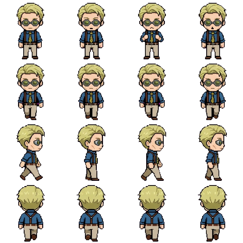 Kento Nanami movement sprite