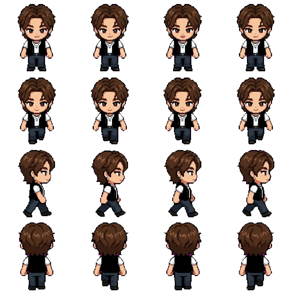 Hyunjin movement sprite