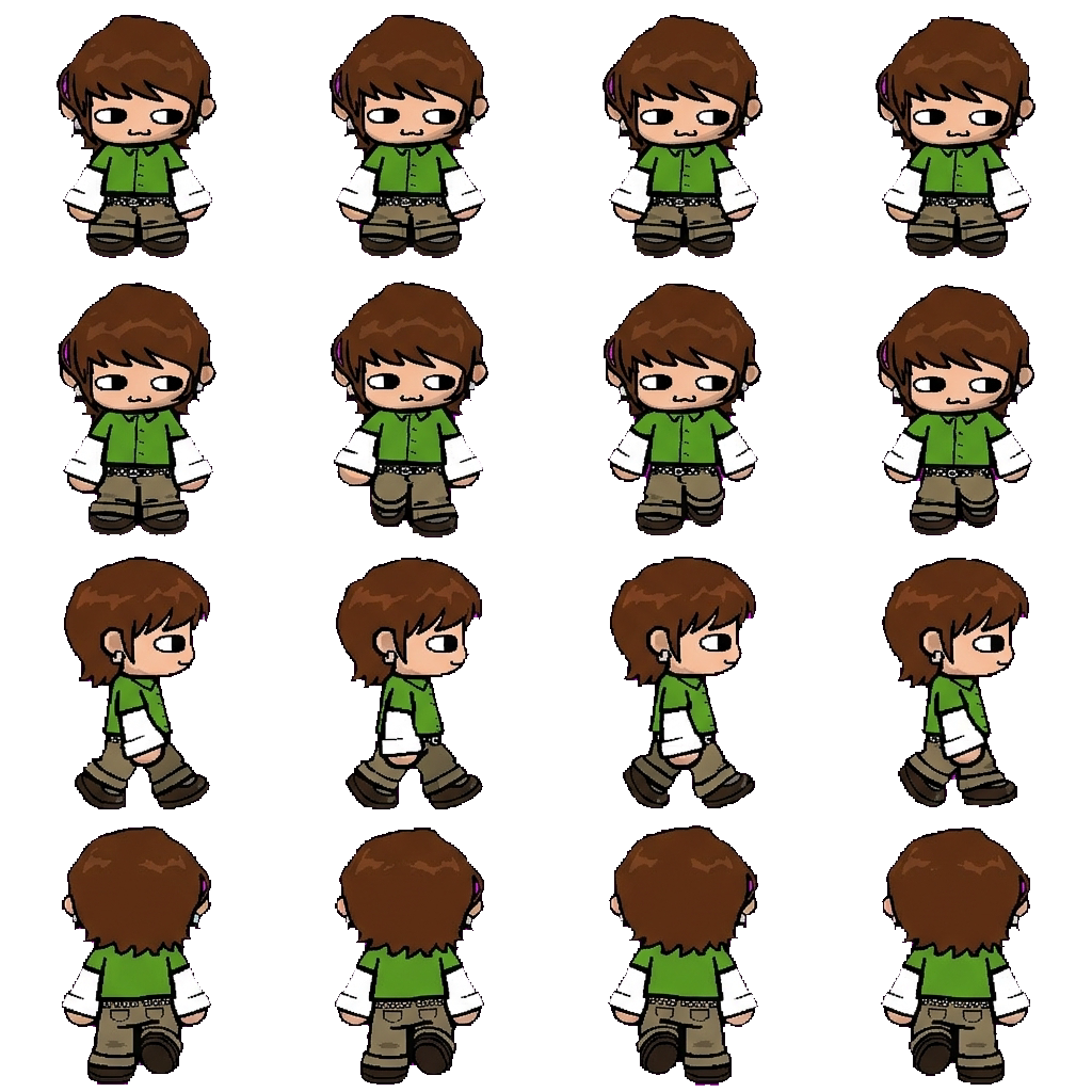 Tyler Hayes movement sprite