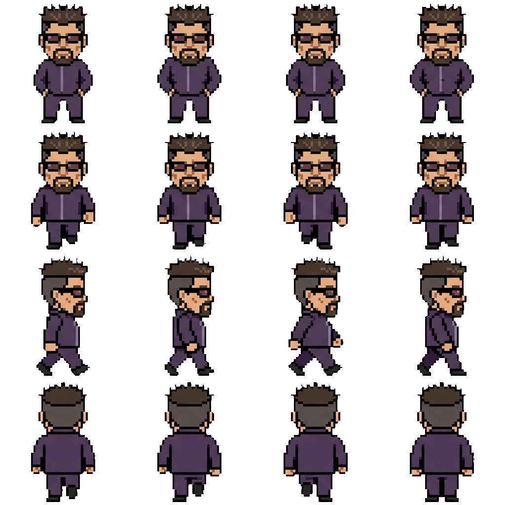 Yaga Masamichi movement sprite