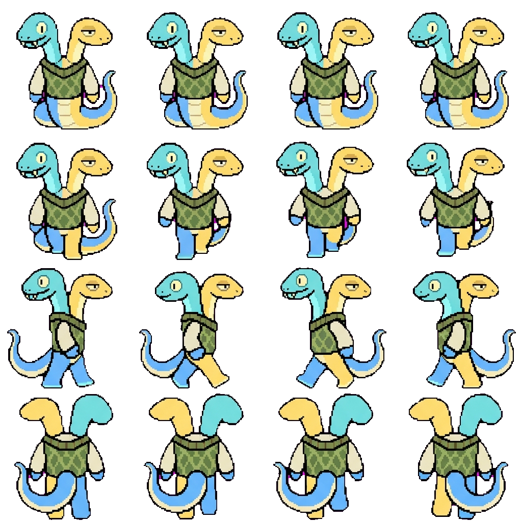Guido and Rossum movement sprite