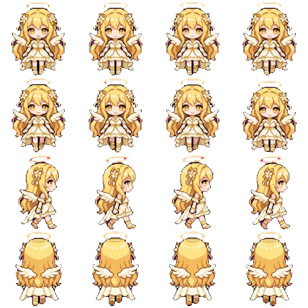 Goddess movement sprite